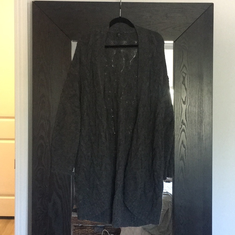 Beautiful Eileen Fisher Gray Cardigan